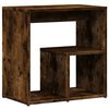 vidaXL Side Table Smoked Oak 50x30x50 cm Engineered Wood