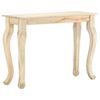 vidaXL Console Table 110x35x77 cm Solid Mango Wood