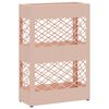 vidaXL Umbrella Stand Pink 28 x 12 x 41 cm Steel