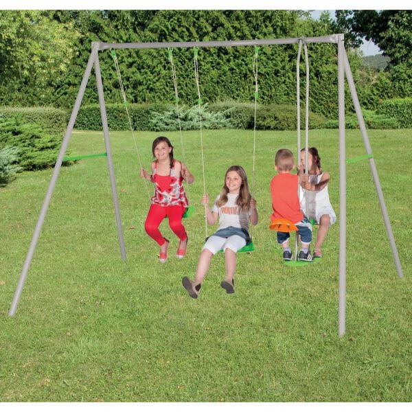 TRIGANO Axion Swing Set Louise 259x213x220 cm Steel J-11468P8