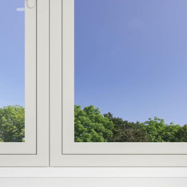 vidaXL Solar Films 3 pcs Static Reflective Effect Silver PVC