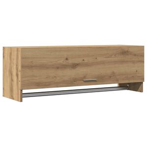 vidaXL Wardrobe Artisan Oak 100x32.5x35 cm Engineered Wood