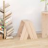 vidaXL Stools 2 pcs 40x40x45 cm Solid Wood Pine
