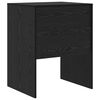 vidaXL Desk Black oak 60 x 50 x 76 cm Engineered wood
