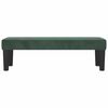 vidaXL Bench Dark Green 100 x 30 x 30 cm Velvet