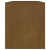 vidaXL TV Cabinets 3 pcs Honey Brown Solid Wood Pine