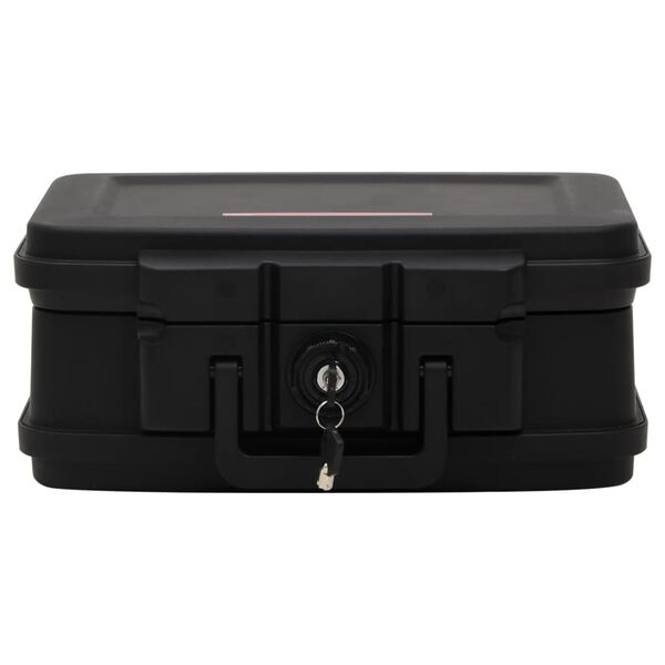 vidaXL Safe Box Black 38x32.5x16.5 cm