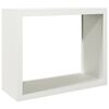 vidaXL Firewood Rack White 100x40x80 cm Steel