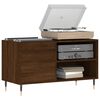 vidaXL Record Cabinet Brown Oak 85x38x48 cm Engineered Wood