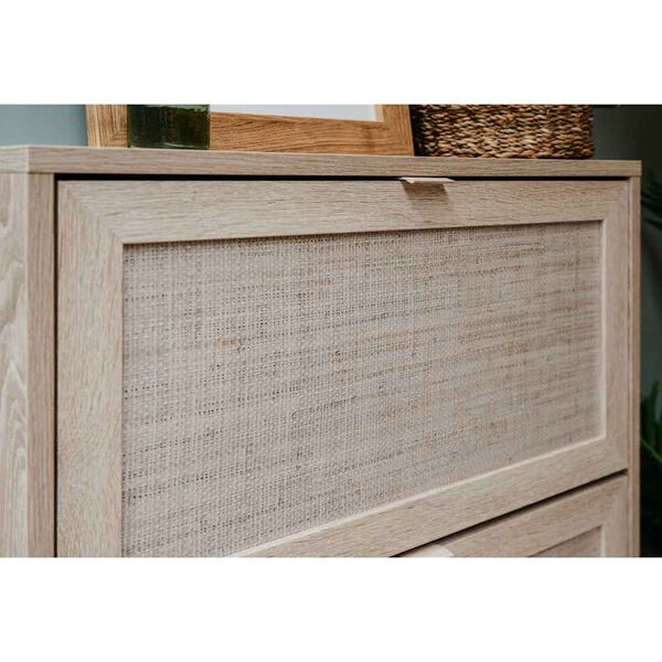 Finori Chest of Drawers Bali 03A Sonoma Oak and Cane Print
