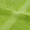 vidaXL Premium Towels SOLUND 4 pcs Apple Green 100x200 cm 600 gsm