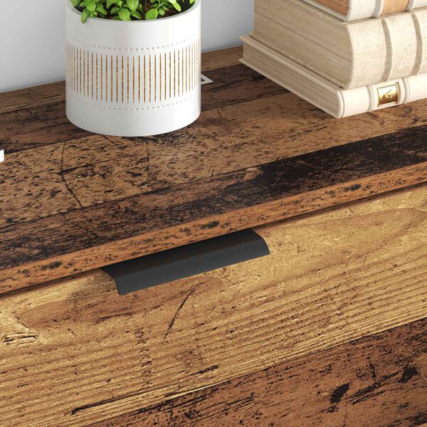 vidaXL Sideboard with Drawer 3 pcs Old Wood Engineered Wood