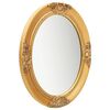 vidaXL Wall Mirror Baroque Style 50x60 cm Gold