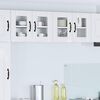 vidaXL Kitchen Cabinet 2 pcs High Gloss White 60 x 31 x 40 cm