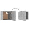 vidaXL Bedside Cabinets 2 pcs Concrete Grey 30.5x30x30 cm Engineered Wood