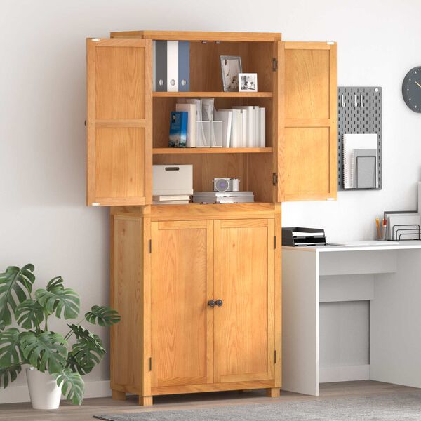 vidaXL Storage Furniture Set with Storage Brown Engineered wood
