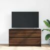 vidaXL TV Cabinet Brown Oak 100x35x54 cm Engineered Wood