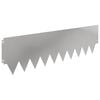 vidaXL Lawn Edging 10 pcs metal
