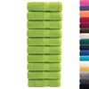 vidaXL Premium Wash Towels SOLUND 10 pcs Apple Green 30x30 cm 600 gsm