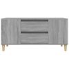vidaXL TV Cabinet Grey Sonoma 102x44.5x50 cm Engineered Wood