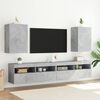 vidaXL TV Wall Cabinets 2 pcs Concrete Grey 40.5x30x60 cm Engineered Wood