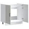 vidaXL Sink Base Cabinet Kalmar White 80x46x81.5 cm Engineered Wood