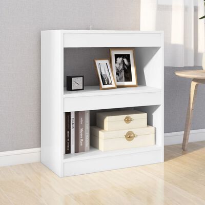 vidaXL Book Cabinet/Room Divider White 60x30x72 cm