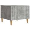 vidaXL Coffee Table Concrete Grey 49 x 50 x 40 cm Engineered Wood