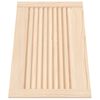 vidaXL Cabinet Door Louvred Design 39.5x59.4 cm Solid Wood Pine