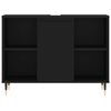 vidaXL Bathroom Cabinet Black 80x33x60 cm Engineered Wood