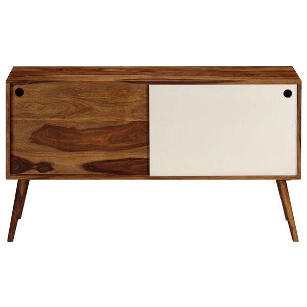 vidaXL Sideboard Solid Acacia Wood 118x30x66 cm