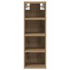 vidaXL Hanging Cabinet Riga Artisan Oak 20x29.5x60 cm Engineered Wood