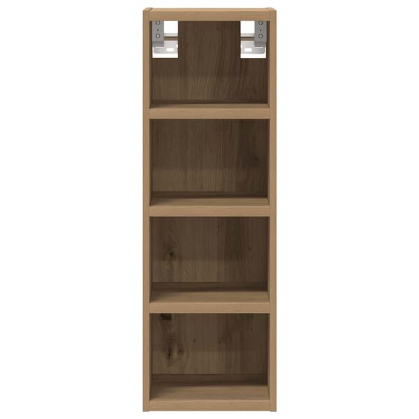 vidaXL Hanging Cabinet Riga Artisan Oak 20x29.5x60 cm Engineered Wood