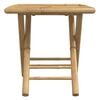 vidaXL Folding Garden Table 45x45x45 cm Bamboo