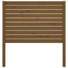 vidaXL Bed Headboard Honey Brown 106x4x100 cm Solid Wood Pine