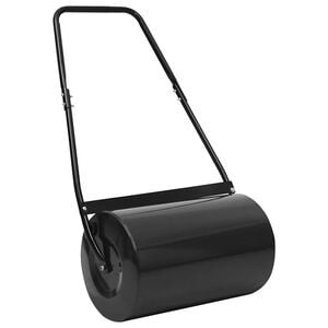 vidaXL Lawn Roller Black 63 cm 50 L