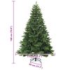 vidaXL Artificial Hinged Christmas Tree Green 180 cm PVC, PE and steel