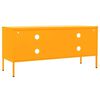 vidaXL TV Cabinet Mustard Yellow 105x35x50 cm Steel