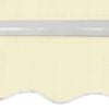 vidaXL Folding Awning Manual Operated 600 cm Cream