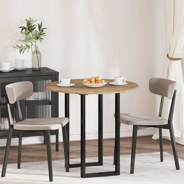 vidaXL Table Top Artisan oak 80 x 80 x 1.5 cm Engineered Wood