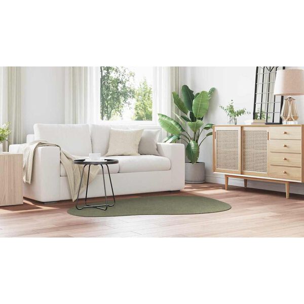 vidaXL Area Rugs HUARTE Forest green 120 x 170 cm Polyester