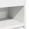 vidaXL Bedside Cabinet with Drawer White 39x28x41 cm