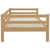 vidaXL Day Bed without Mattress Honey Brown Solid Wood Pine 90x200cm