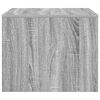 vidaXL Coffee Table Grey Sonoma 60 x 50 x 40 cm Engineered Wood