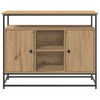 vidaXL Sideboard Artisan oak 100 x 35 x 80 cm Engineered wood