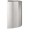 vidaXL Planter Silver 60 x 30 x 50 cm Stainless Steel