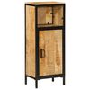 vidaXL Bathroom Cabinet 40x27x90 cm Solid Wood Mango and Iron