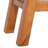 vidaXL Console Table 110x30x75 cm Solid Wood Mahogany