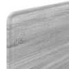 vidaXL Headboard with Headboard Grey Sonoma 75 cm Engineered wood
