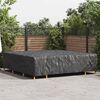vidaXL Furniture Cover Plain Black 300 x 300 x 70 cm 210D